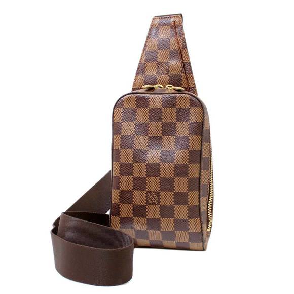 Louis Vuitton Geronimos Brown Bag Damier Body Ebene - Picture 1 of 1